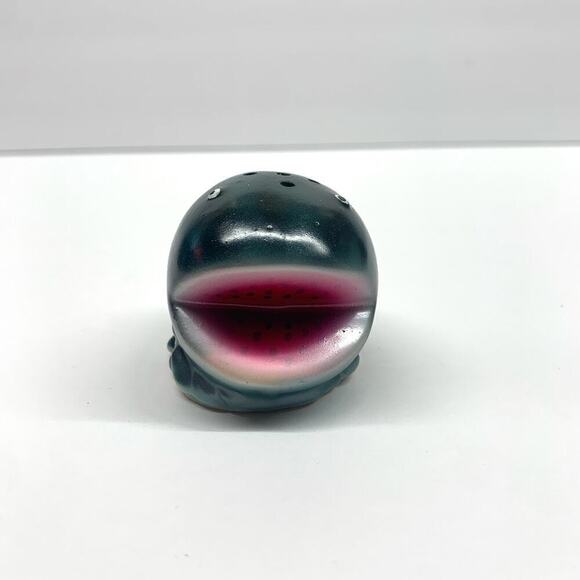 VTG Replacement Wide Mouth Watermelon Whale Miniature Pepper Shaker Unusual RARE - Picture 2 of 9
